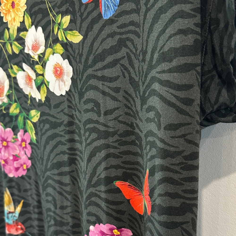 Floral Print Women's Top - Picture 5 of 9